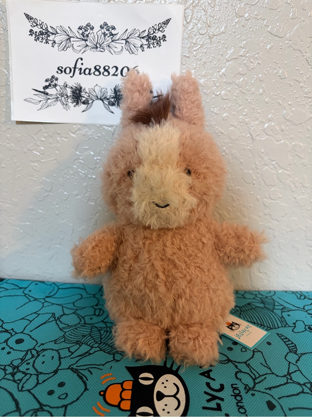 Authentic Jellycat Little Horse - NWT & Bag - Fast Ship